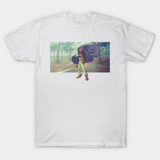 wild hair person T-Shirt